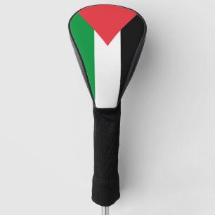 Golf Driver Cover with Flag of Palestine
