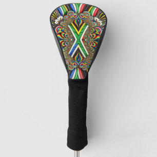 Golf Driver Cover with South African Colours