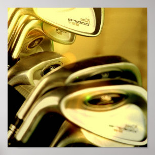 Golf Drivers Poster Print