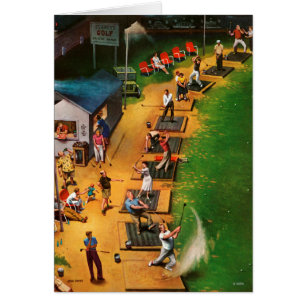 Golf Driving Range by John Falter