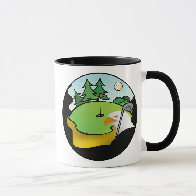 Golf Eagle Mug (Right)