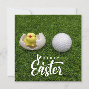 Golf Easter for Golfer   Holiday Card