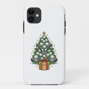 Golf Equipment Christmas Tree Christmas Golf Case-Mate iPhone Case