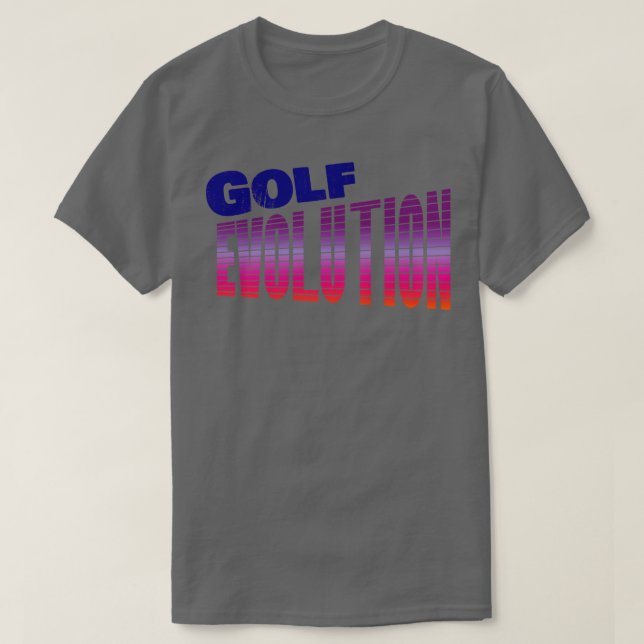 golf evolution retro T-Shirt (Design Front)