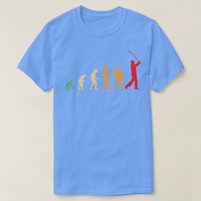 Golf Evolution  T-Shirt (Design Front)