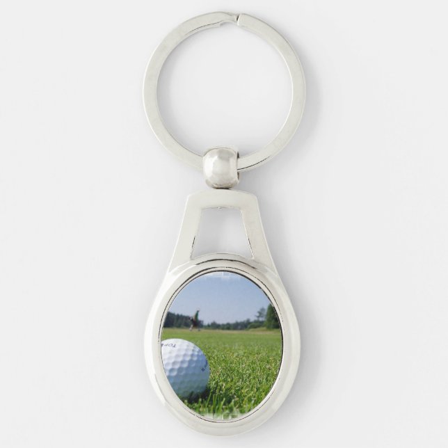 Golf Fairway Key Ring (Front)