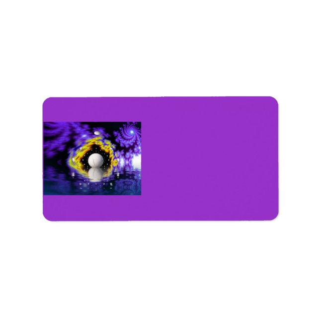 Golf Fantasy Address Label (Front)