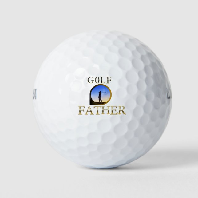 Golf Father Golf Balls (Front)