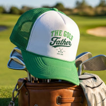 Golf Father Green Vintage Club Design