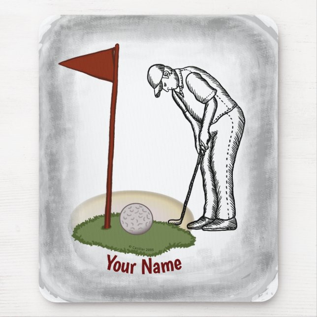 Golf Flag  Mouse Pad (Front)