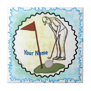 Golf Flag Tile