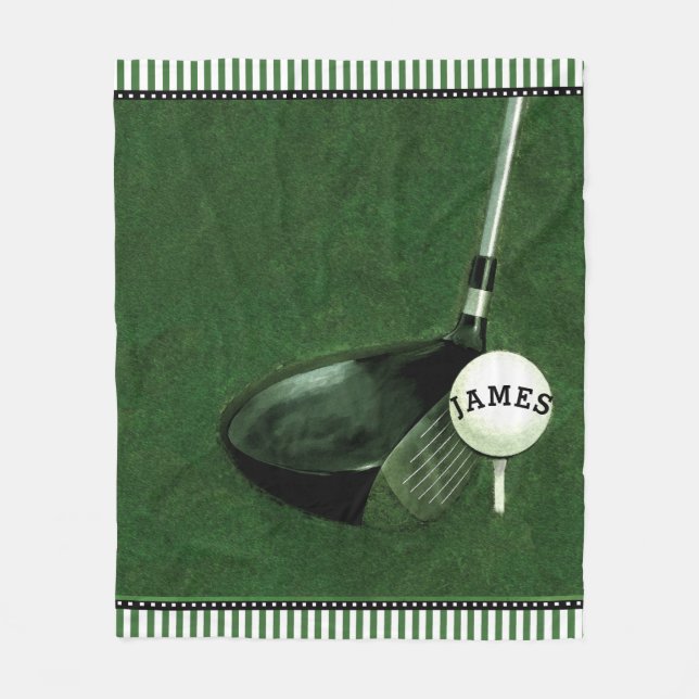 Golf Fleece Blanket (Front)