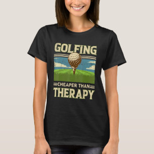 Golf For Dad Fathers Papa Grandpa Uncle Brother T-Shirt