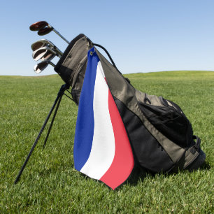 Golf France & French Flag, Golfing Paris / Sports Towel