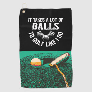 Golf Funny Golf saying For Golfer  Towel