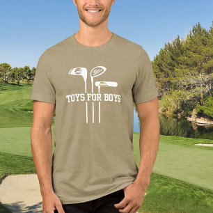 Golf Funny Quote Toys for Boys Golf Clubs Tri-Blend Shirt