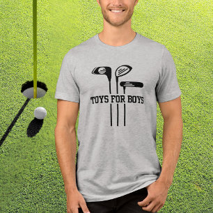 Golf Funny Quote Toys for Boys Golf Clubs Tri-Blend Shirt