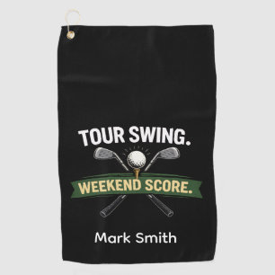 Golf Funny Quotes for golfer  Towel