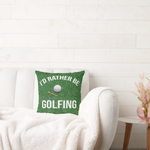 Golf funny saying for golfer  cushion