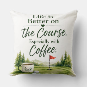 Golf Funny saying for golfer home decoration  Cushion