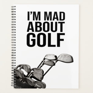 Golf funny saying for golfer planner
