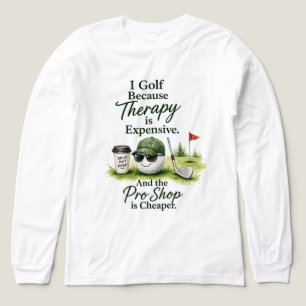 Golf Funny Saying for Woman Golfer Tri-Blend Shirt