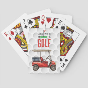 Golf Funny Saying golfing for golfer Playing Cards