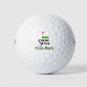 Golf get well soon balls