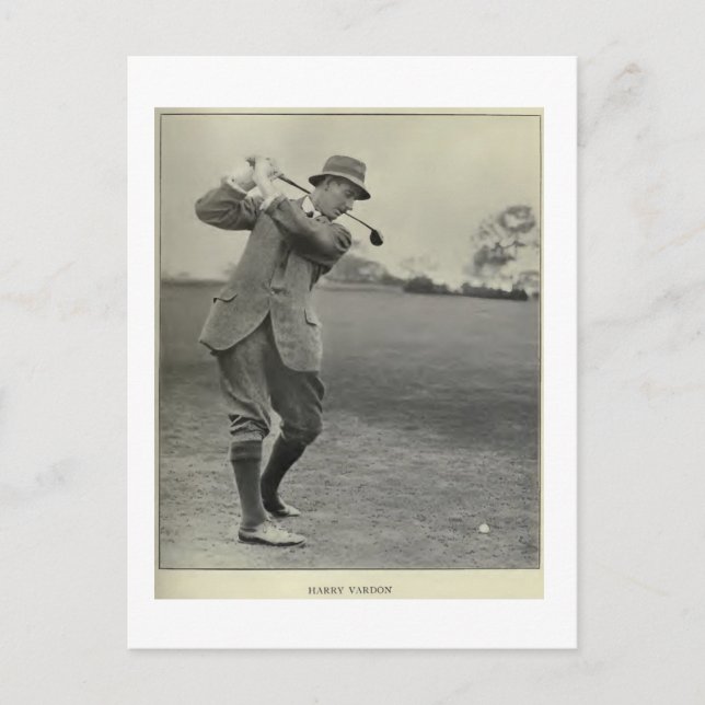 Golf Gifts- Harry Vardon Postcards (Front)