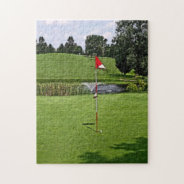 Golf Gimme Jigsaw Puzzle (Vertical)