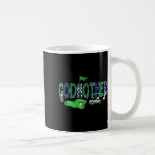 Golf Godmother Hole In One Golf 1st Birthday Boy P Coffee Mug