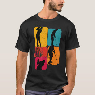 Golf Golf player Retro Design T-Shirt