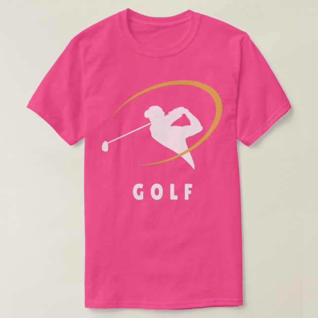 Golf Golf Swing Golfer Golfing T-Shirt (Design Front)