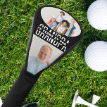 Golf Grandpa by par Father's day<br><div class="desc">Personalised Photo Golf Head Cover for Grandfather on Grandparents Day. Father's Day,  Christmas,  birthday,  or World Senior Citizens Day. You can choose a favourite family photo or a special memory to be printed on a Golf Head Cover.</div>