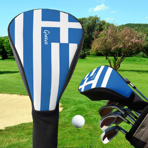 Golf Greece & Greek Flag / Golf Clubs Covers