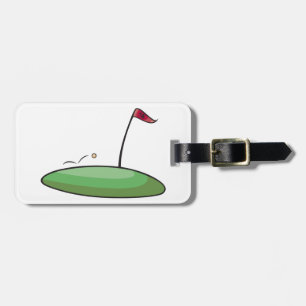 Golf Green Luggage Tags