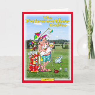 Golf Greeting card