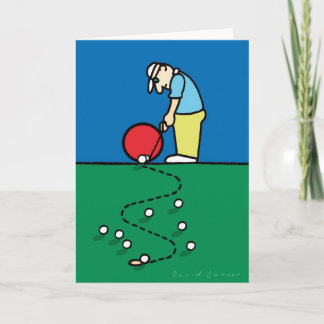 Golf Greetings 201802 Card