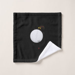 Golf Halloween Costume Witch Hat Spiders Apparel Wash Cloth
