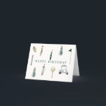 golf happy birthday card<br><div class="desc">Wish the golf enthusiast in your life a happy birthday with our delightful Golf Happy Birthday Card. Featuring a beautifully designed watercolor illustration of golf clubs in shades of blue and green, this card captures the essence of the game with elegance and charm. Crafted from high-quality materials, our birthday card...</div>