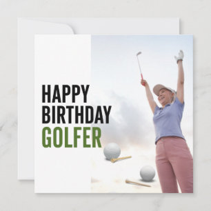 Golf Happy Birthday Golfer