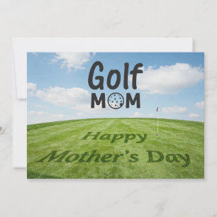 Golf Happy Mother's Day on golf course