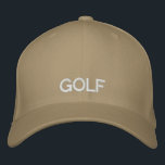 Golf Hat<br><div class="desc">MORE GREAT OBAMA AND OTHER PRESIDENTIAL GEAR BELOW!</div>