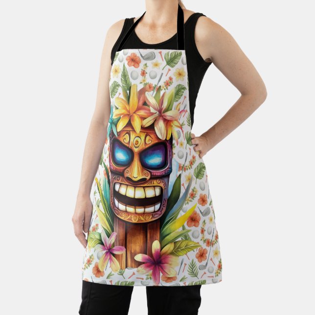 Golf Hawaiian themed for Hawaii Golfer  Apron (Insitu)