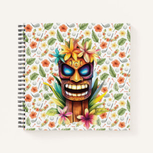 Golf Hawaiian themed for Hawaii Golfer Notebook