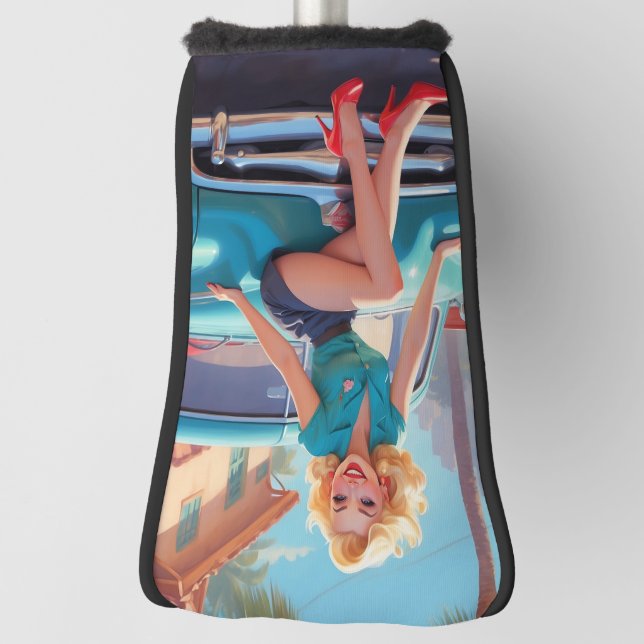 Golf  head cover (Rotate 90)