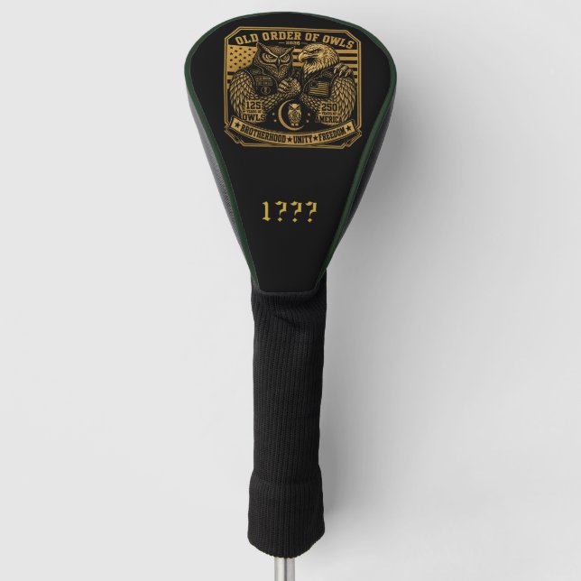 Golf Head Cover (Front)