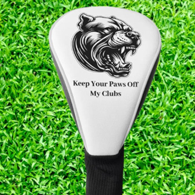   GOLF HEAD COVER (Show your love for Dad with this Mad Dog-Loving Dad golf head cover. )