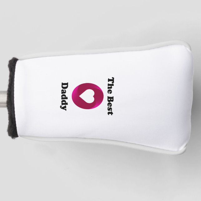 Golf Head Cover for Best Daddy on Father's Day (Front)