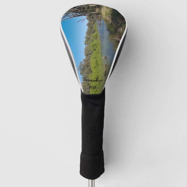 Golf Head Cover Narrandera Rocky Waterhole (Front)